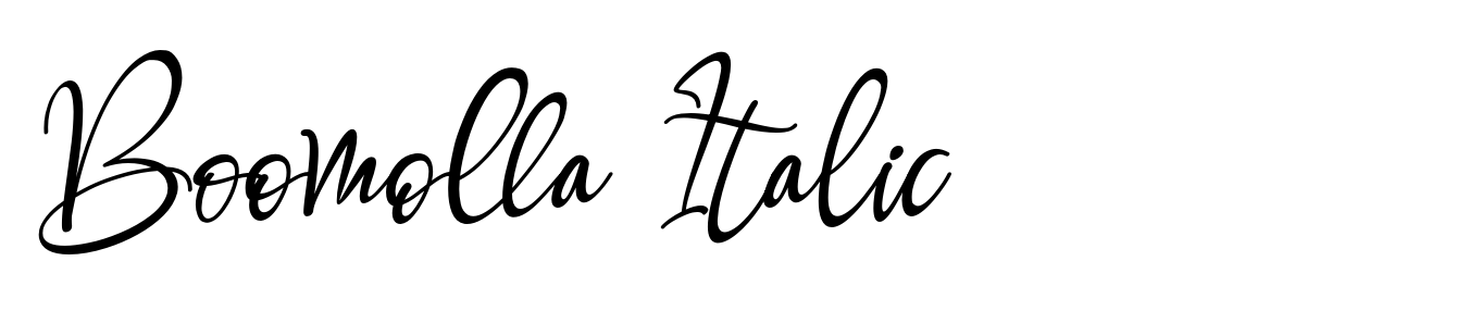 Boomolla Italic